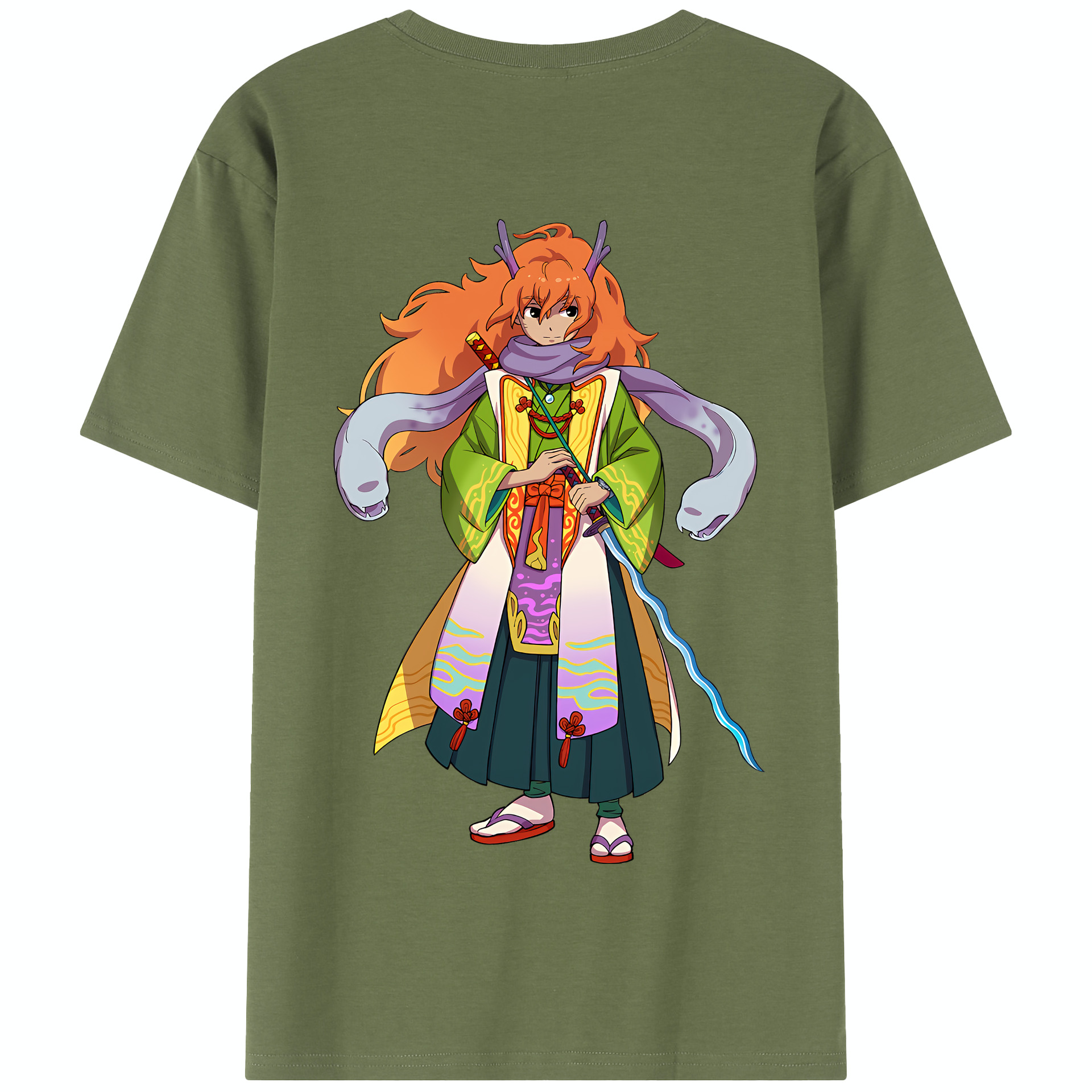（画像用） 妖怪ウォッチ Yo-kai Watch 綿100％半袖Tシャツ（背面プリント）